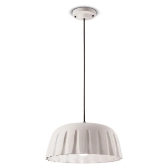 Ferroluce Hängande Lampa <strong>Madame Gres</strong>  Vit Liten