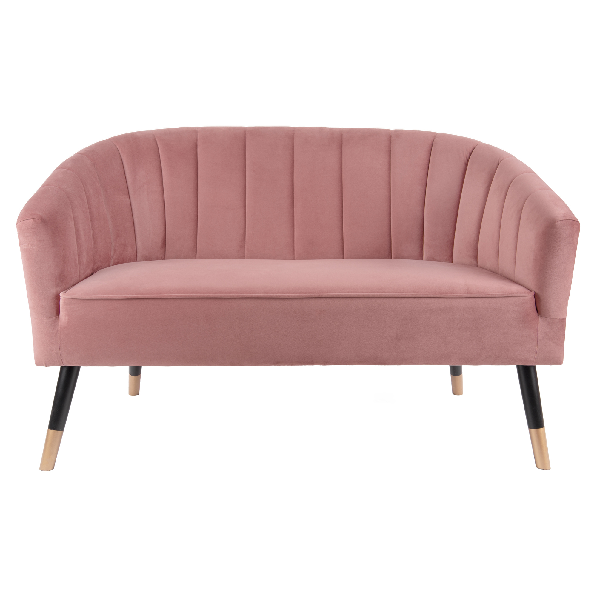 Leitmotiv Soffa Royal Stil Blekt Rosa 