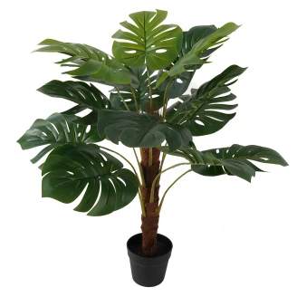 Present Time Konstgjord Växt <strong>Monstera</strong>  Grön 