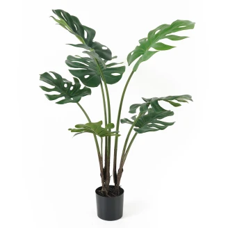 Present Time Konstgjord Växt <strong>Monstera</strong>  Grön 