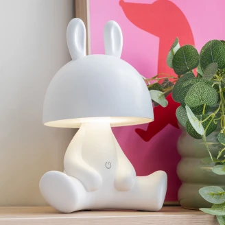 Leitmotiv Bordslampa <strong>Bunny</strong>  Vit Matt