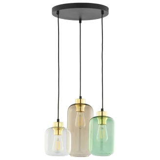 Hängande Lampa <strong>Polo</strong>  Transparent Grön Blank