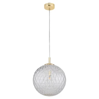 Hängande Lampa <strong>Månsken</strong>  Transparent Ø 30 cm