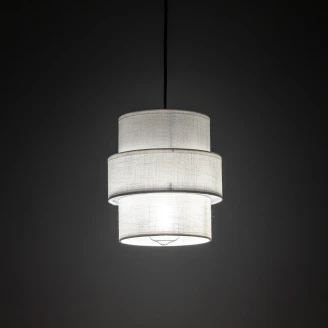 Hängande Lampa <strong>Luma</strong>  Vit Matt 150 cm