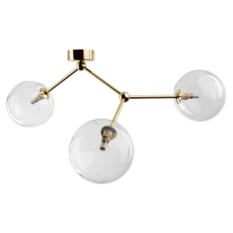 Taklampa <strong>Viona</strong>  Trio Transparent Blank
