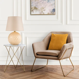 Bordslampa Cassia Beige Matt