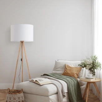 Golvlampa <strong>Nerina</strong>  Vit Matt