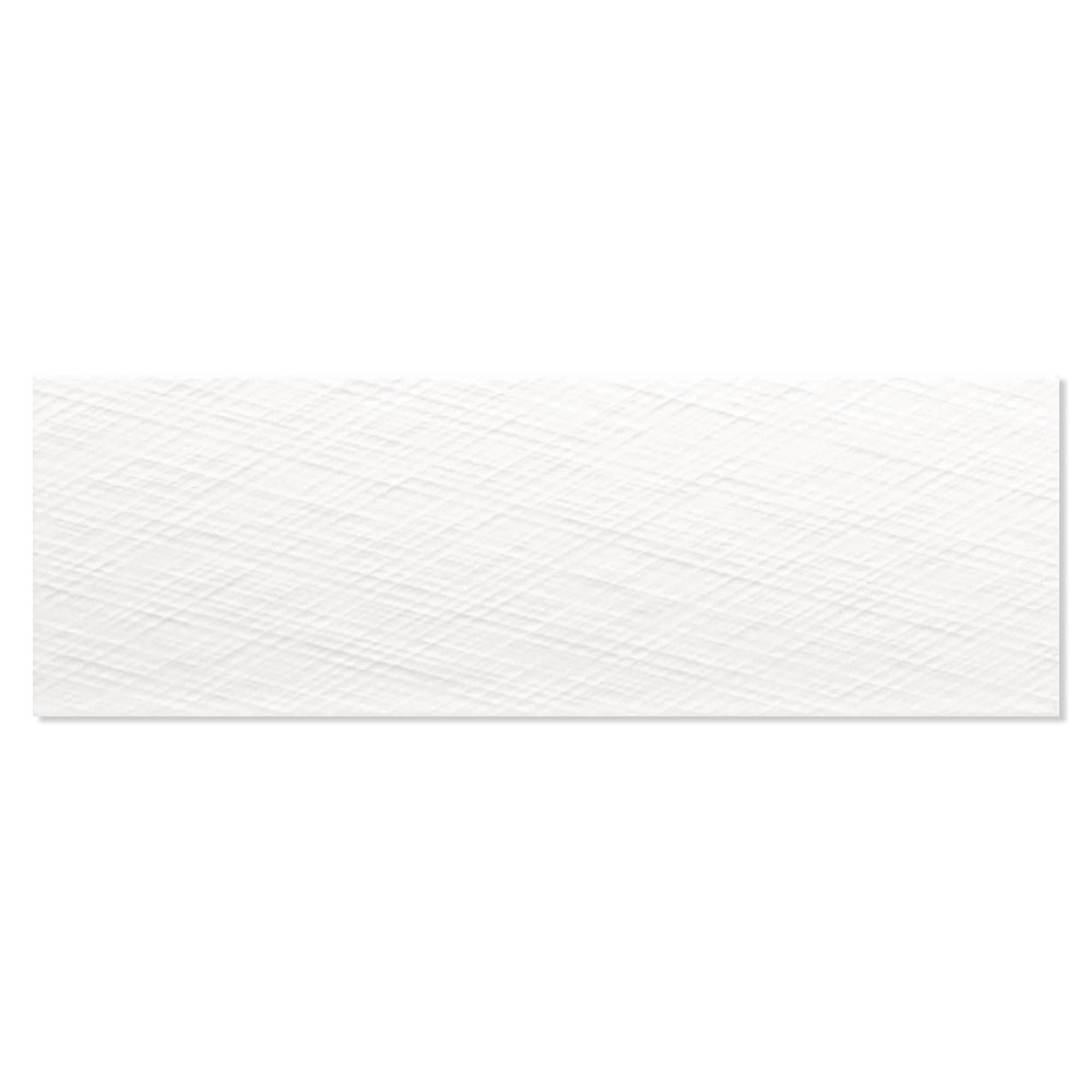 Kakel Snowfall Vit Ketu Blank-Relief 20x60 cm