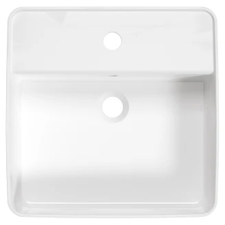 Tvättställ <strong>Square</strong>  Kvadratisk Vit Blank 42 cm