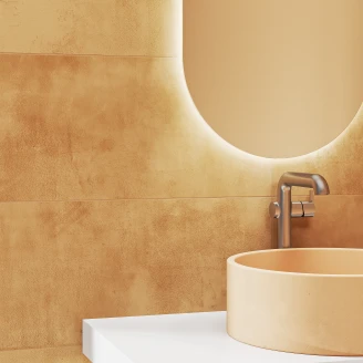 <strong>Sira</strong>  Håndlagde Sement Servant Bay Mørkbeige Matt 38 cm