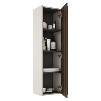 Högskåp Clarte Beige-Walnut Matt