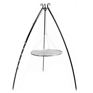 <strong>CookKing</strong>  Tripod Grill 200 cm med Grillgaller 60 cm Rostfritt Stål