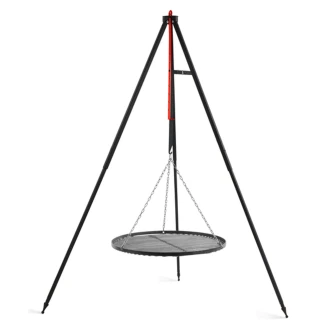 <strong>CookKing</strong>  Tripod Grill 160 cm med Grillgaller Svart 50 cm