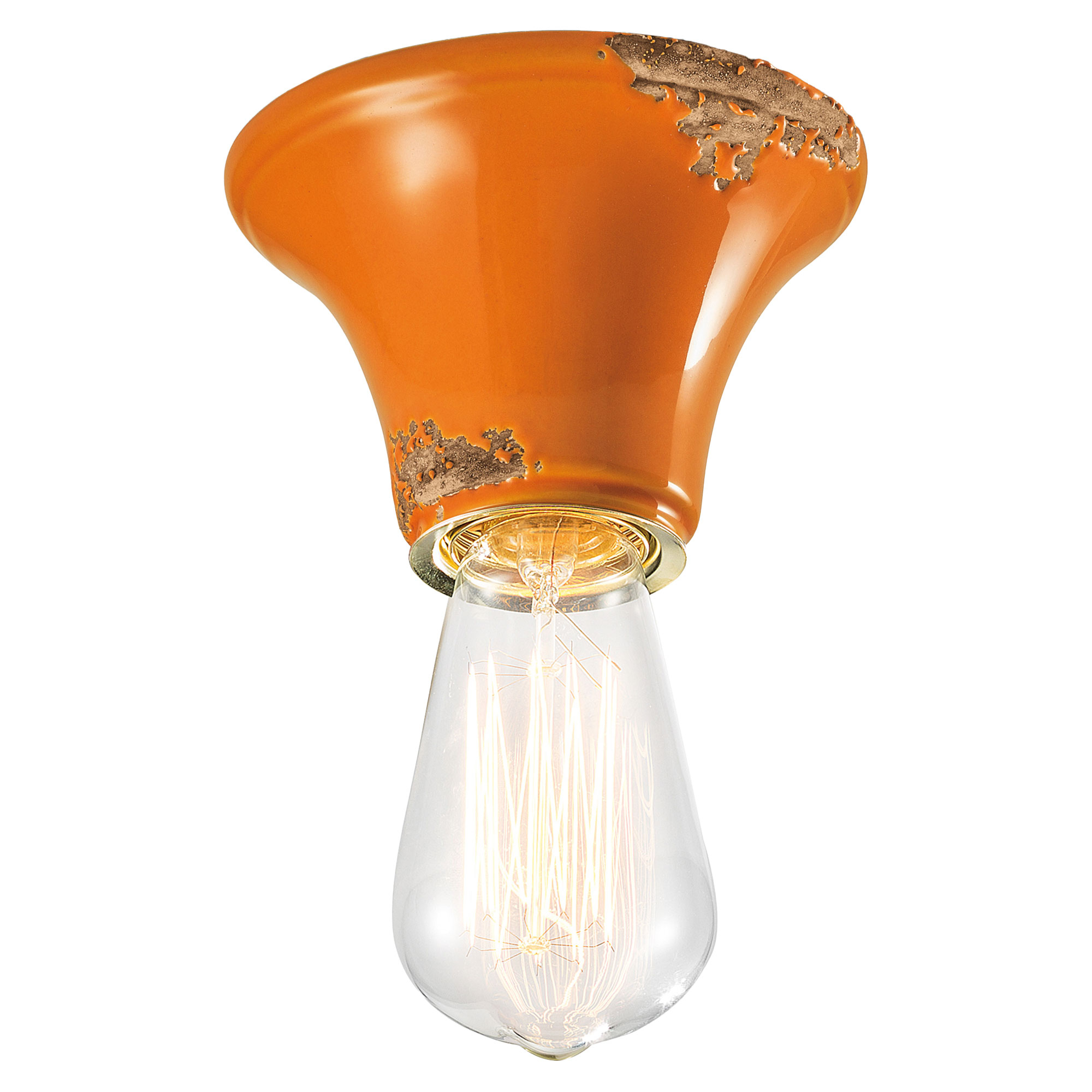 Ferroluce Taklampa Alpha Vintage Orange