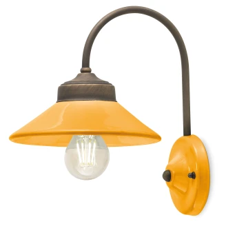 Ferroluce Vägglampa <strong>Colors</strong>  Gul