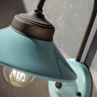 Ferroluce Vägglampa <strong>Colors</strong>  Turkos