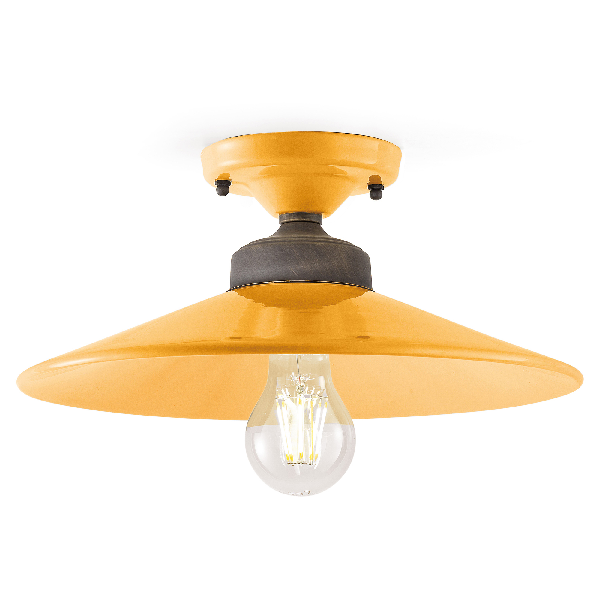 Ferroluce Taklampa Colors Gul