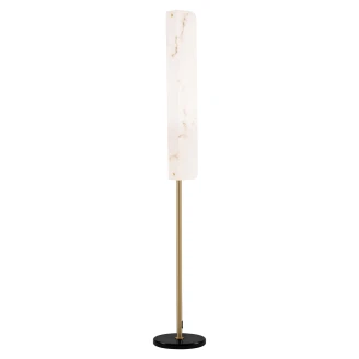 Nova Luce Golvlampa <strong>Aider</strong>  Guld, Beige Matt