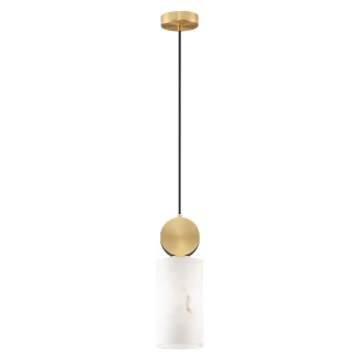 Nova Luce Hängande Lampa <strong>Maru</strong>  Guld, Beige Matt