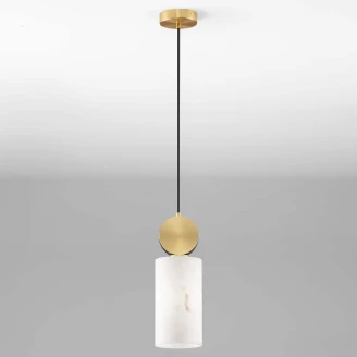 Nova Luce Hängande Lampa <strong>Maru</strong>  Guld, Beige Matt