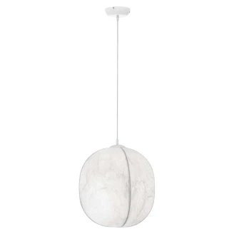 Nova Luce Hängande Lampa <strong>Pierida</strong>  Vit Matt Ø 30 cm