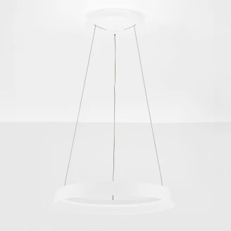 Nova Luce Hängande Lampa <strong>Ormi</strong>  Vit Matt Ø 43 cm