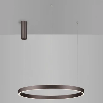 Nova Luce Hängande Lampa <strong>Elowen</strong>  Brun Kaffe Matt Ø 80 cm