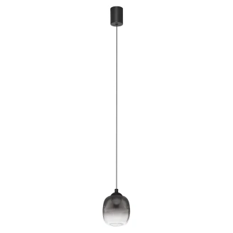 Nova Luce Hängande Lampa <strong>Kita</strong>  Svart Blank Ø 10 cm