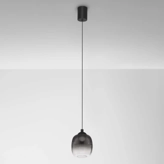 Nova Luce Hängande Lampa <strong>Kita</strong>  Svart Blank Ø 10 cm