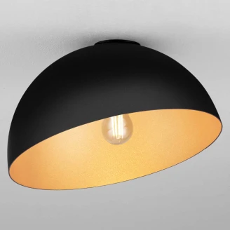 Nova Luce Taklampa <strong>Onia</strong>  Svart, Guld Matt Ø 29 cm