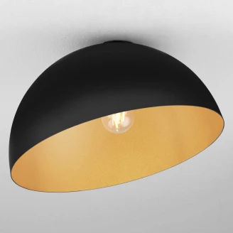 Nova Luce Taklampa <strong>Onia</strong>  Svart, Guld Matt Ø 40 cm