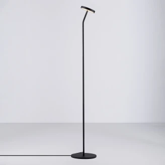 Nova Luce Golvlampa <strong>Logos</strong>  Svart Matt 123 cm