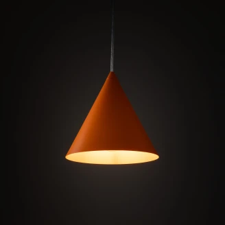 Hängande Lampa <strong>Seattle</strong>  Orange Matt Ø 19 cm