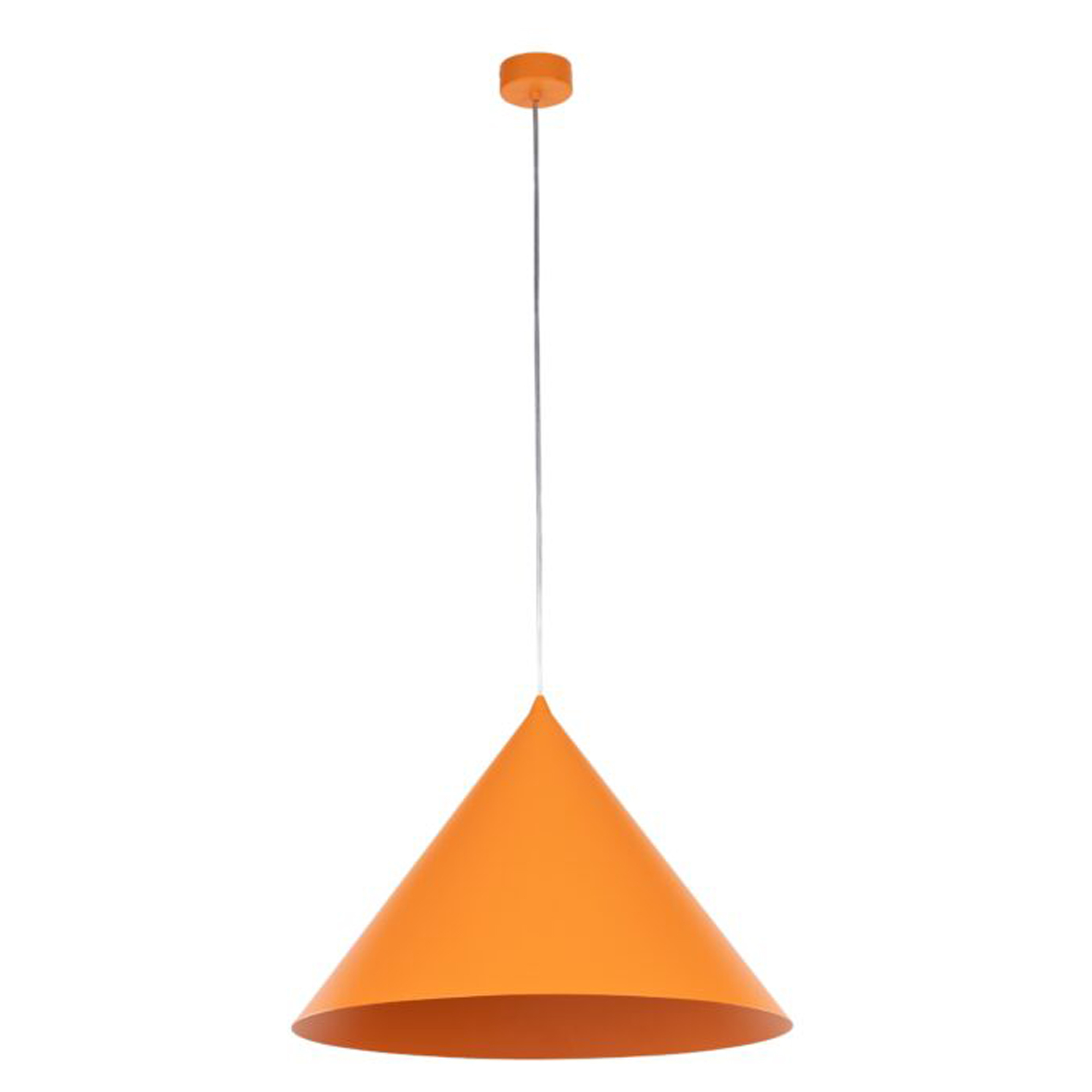 Hängande Lampa Seattle Orange Matt Ø 50 cm