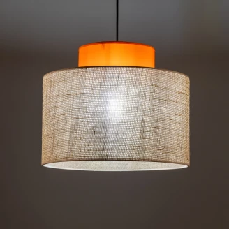 Hängande Lampa <strong>Aria Duo</strong> Orange Matt Ø38 cm