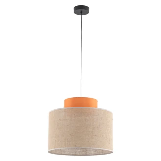 Hängande Lampa <strong>Aria Duo</strong> Orange Matt Ø38 cm