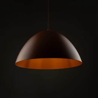 Hängande Lampa <strong>Cortona</strong>  M Tegelröd Matt 