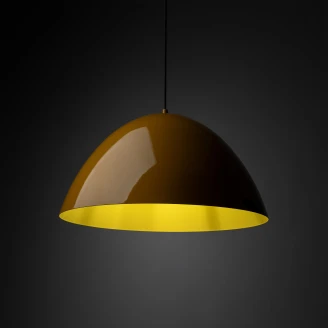 Hängande Lampa <strong>Cortona</strong>  M Ockra Blank