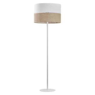 Golvlampa <strong>Lyn Ny</strong>  Vit, Beige Matt