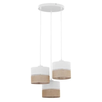 Hängande Lampa <strong>Lyn Ny</strong>  Vit, Beige Matt