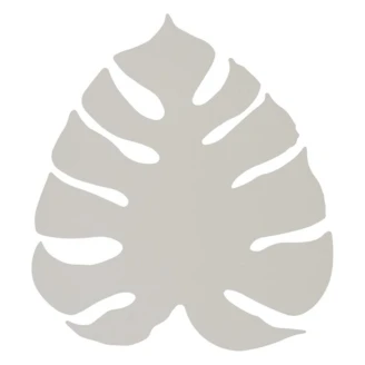 Vägglampa <strong>Monstera Leaves</strong>  Beige Matt