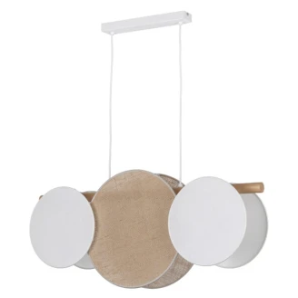 Hängande Lampa <strong>Himmel</strong>  3 st Vit, Beige Matt