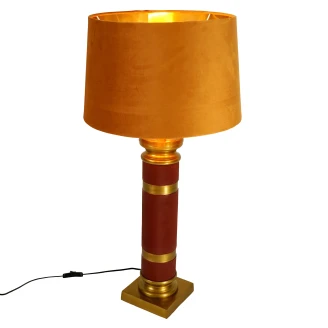 Werner Voss Bordslampa <strong>Langham</strong>  Guld, Bordeaux Matt