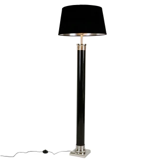 Werner Voss Golvlampa <strong>Astoria Nouveau</strong>  Svart, Silver Blank