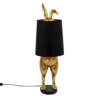 Werner Voss Bordslampa <strong>Hiding Bunny®</strong>  Svart, Guld Blank