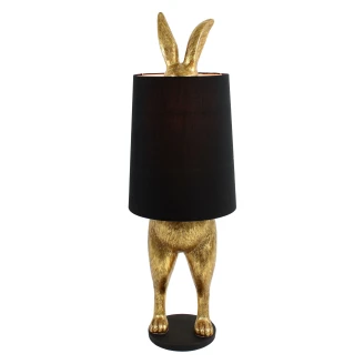 Werner Voss Golvlampa <strong>Hiding Rabbit®</strong>  Guld, Svart Blank