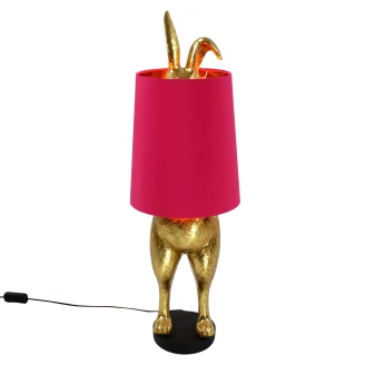 Werner Voss Bordslampa <strong>Hiding Bunny®</strong>  Guld, Rosa Blank