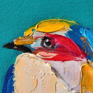 Werner Voss Tavla Lovebirds Turkos Blank