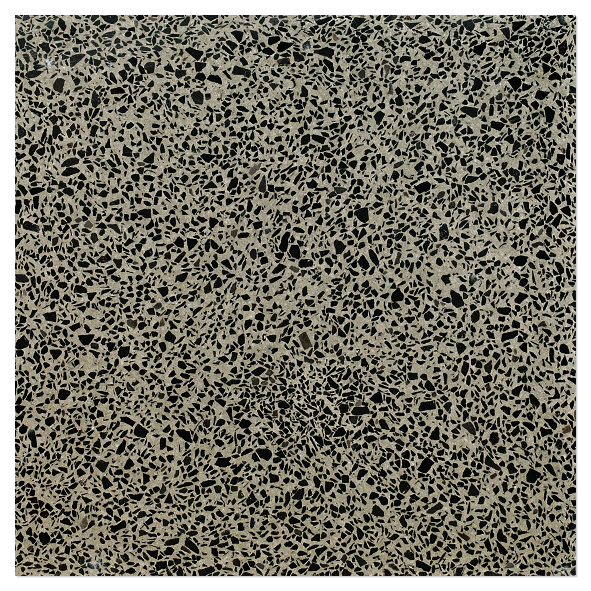 Terrazzo Graniglia Nero Grigio Matt 20x20 cm