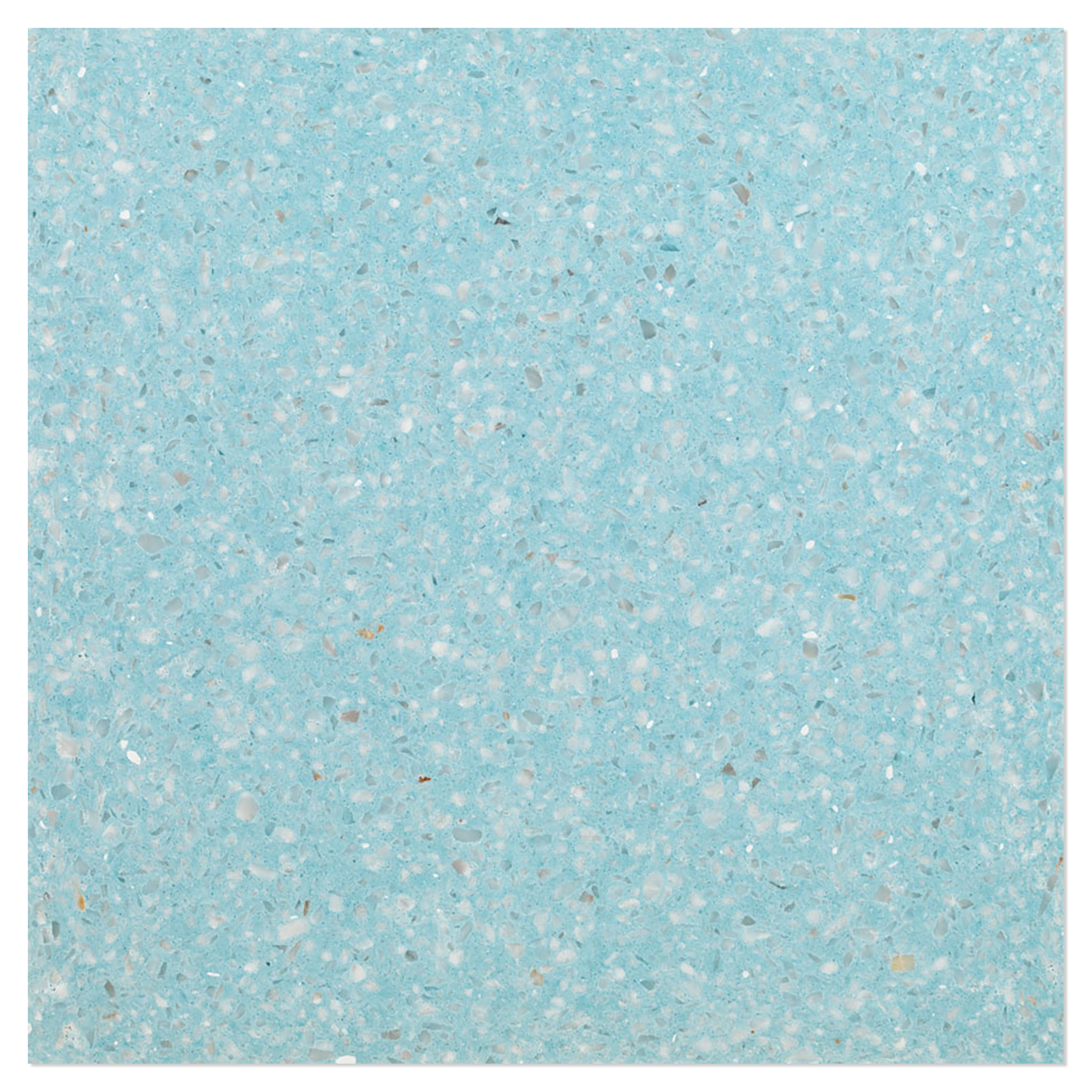 Terrazzo Graniglia Azzurro Pastello Matt 20x20 cm